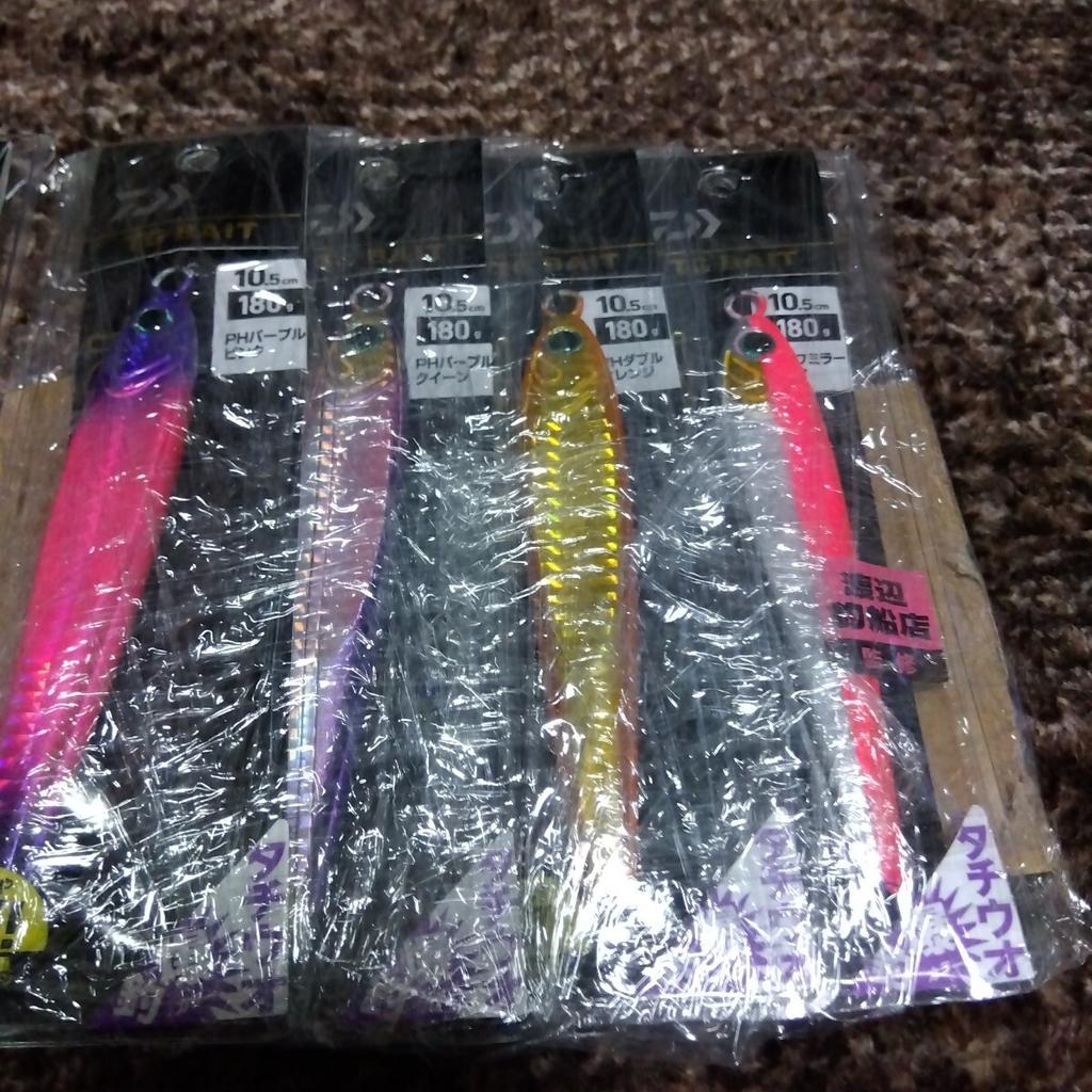 Daiwa Saltiga TG Bait 180g 120g Set Bumble's TG Slow Jigging Metal Jig - Image 3