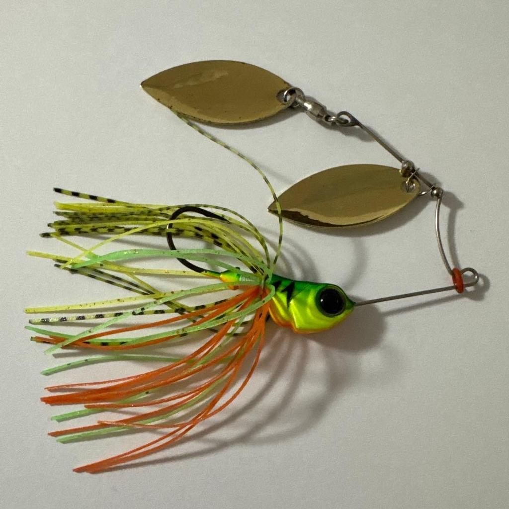 Evergreen D-ZONE Fly Spinnerbait 50mm 9.7g Hard Lure for Bass Fishing, Used - Image 4