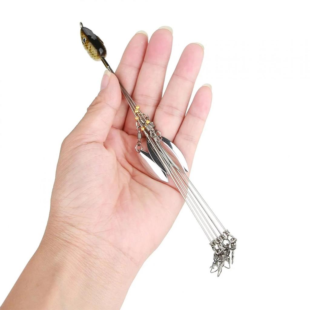 4Pack Premium18g 5 Arm Alabama Rig Head Umbrella Fishing Group Lures Bass Swimmi - Image 5