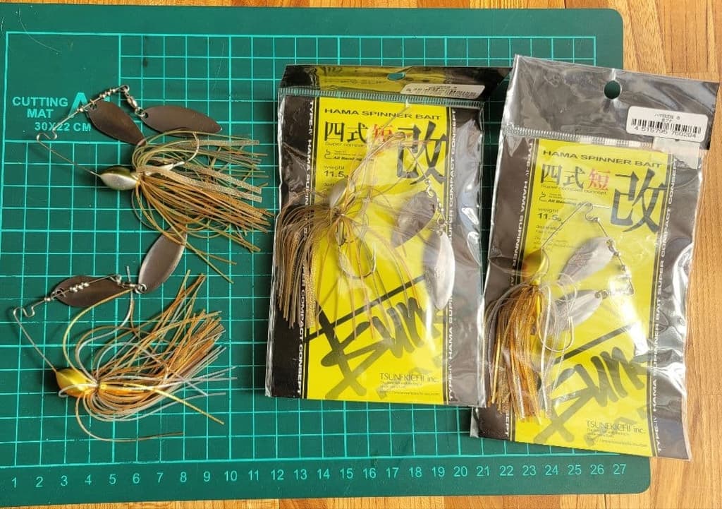 Tsune-kichi Hama Spinnerbait Type 4 Short ification 11.5g Set of 4 - Image 1