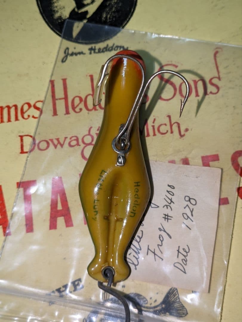 Old Lure Heddon Little LUNGE Frog - Image 5