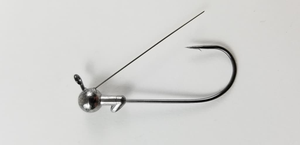 12 - 1/4oz 3/0 Painted Weedless Jigheads FLATEYE Grub Head Swimbait Umbrella Rig - Image 9