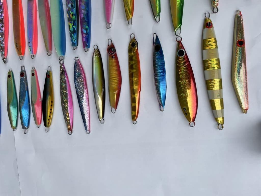 Metal Jig 115pcs, Fishing Tackle, Shimano, Sakura, Handmade, Used/Unused - Image 10