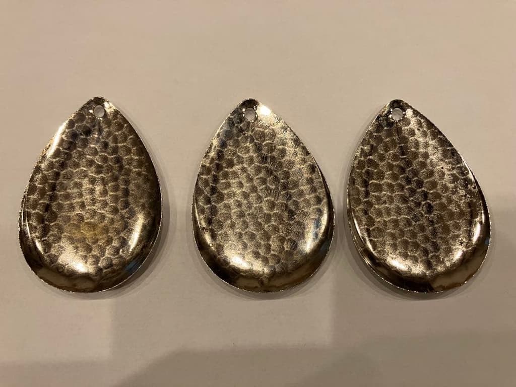 Colorado Blade #6 Hammered Spinnerbait, Hildebrandt, 3 pieces - Image 3