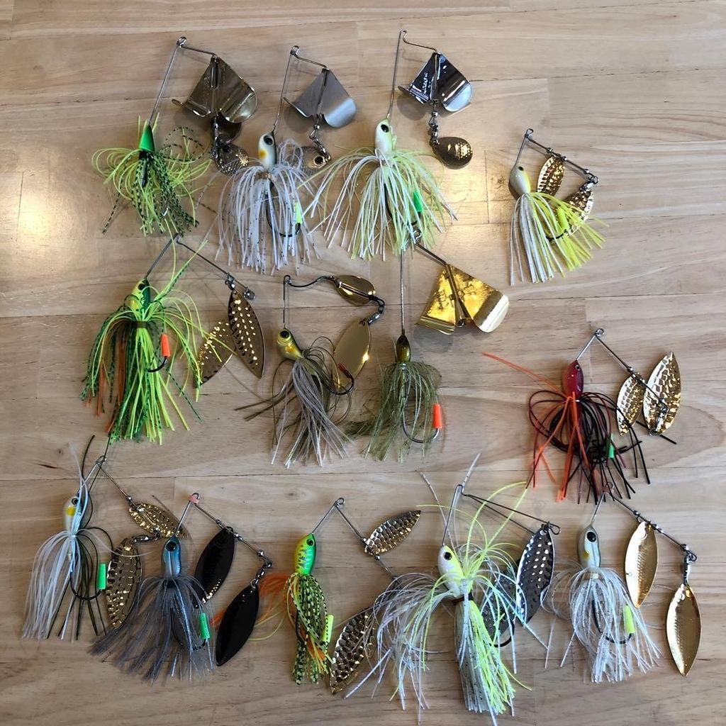 Spinnerbait Evergreen deps dzone etc. 13 piece set lure - Image 1