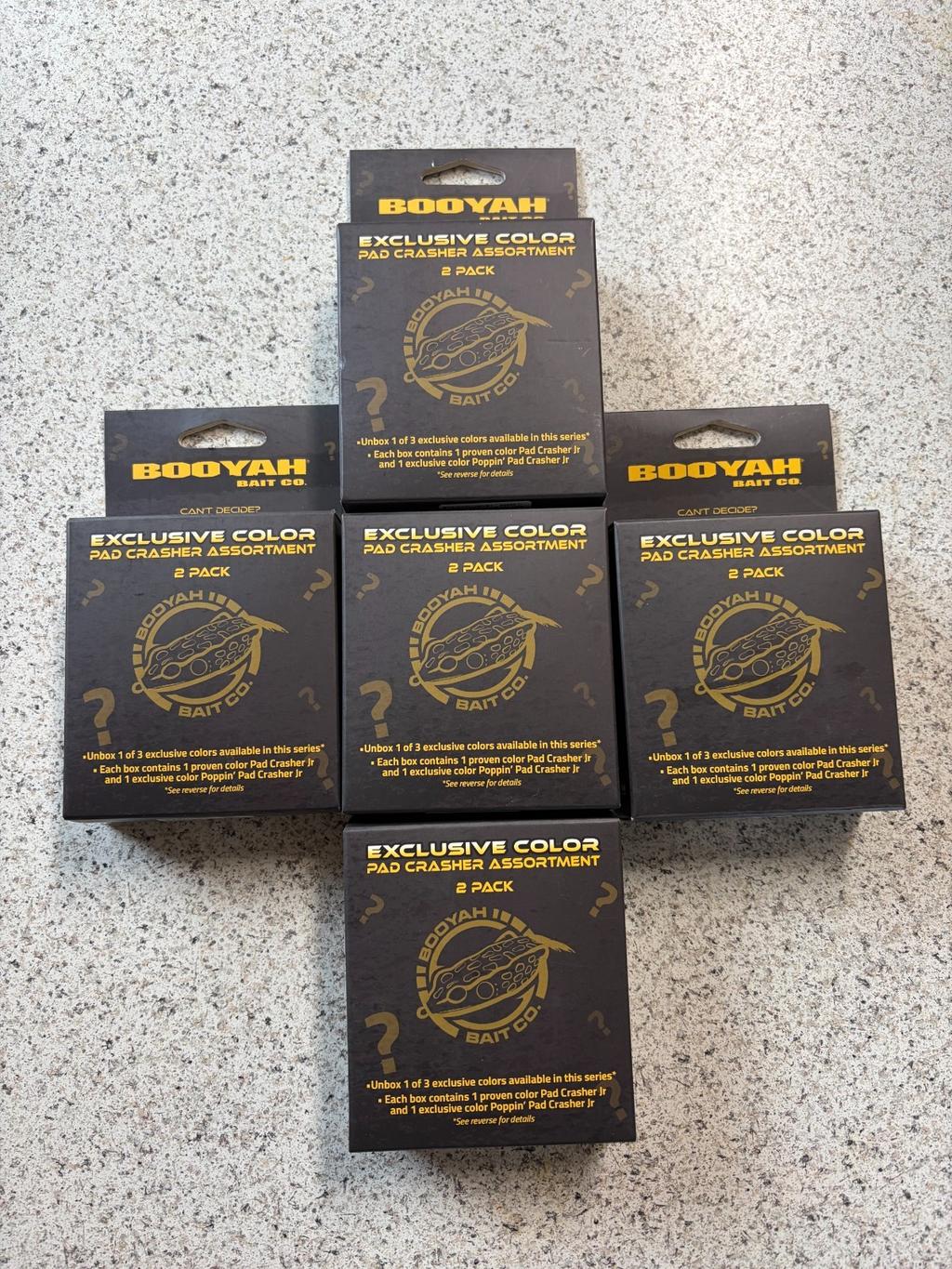 5 Booyah Exclusive Color Pad Crusher Assortment 2 Pack - Image 1