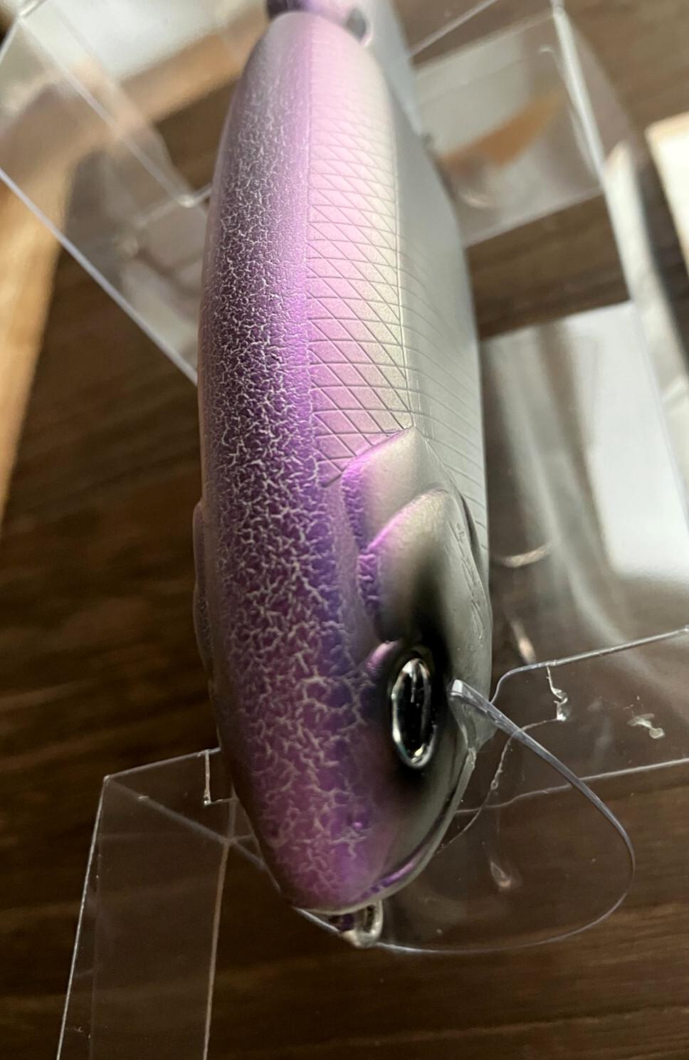 DRT TINY KLASH Grind Purple LTD Color 2oz Big Swimbait Low Float Limited product - Image 7