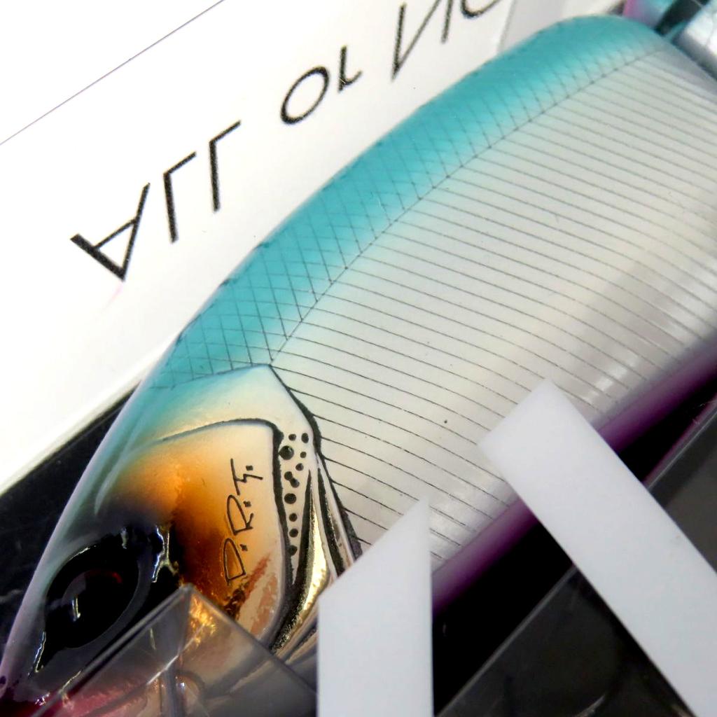 DRT KLASH9 TRIBE WEED Ver.2 Color 4oz Big Swimbait Low Float limited color japan - Image 4