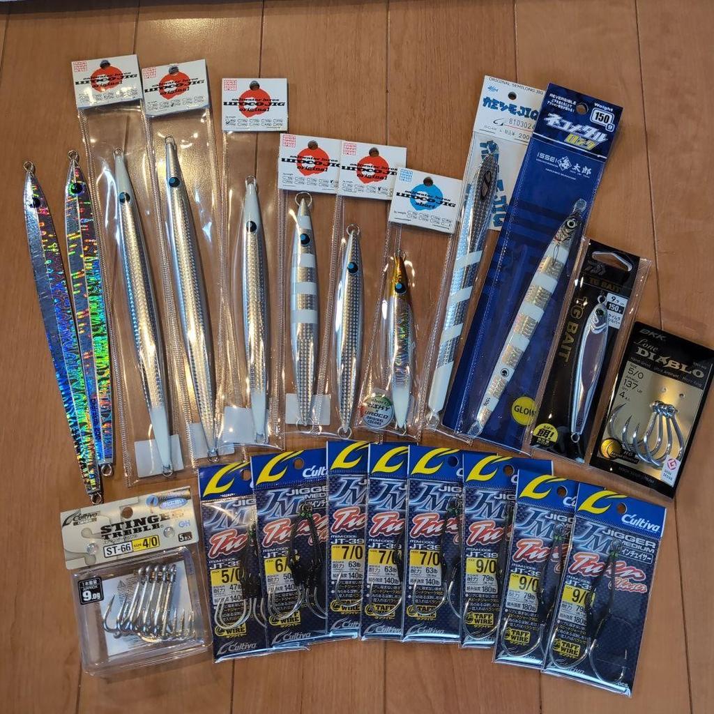 All newHook set for Uroko Jig, TG Bait, etc. - Image 1