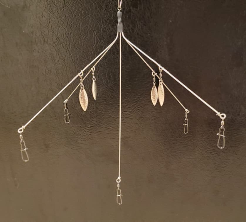 Big Salty Umbrella Rig, OVERSIZED PREMIUM HARDWARE! Alabama Rig - Image 3