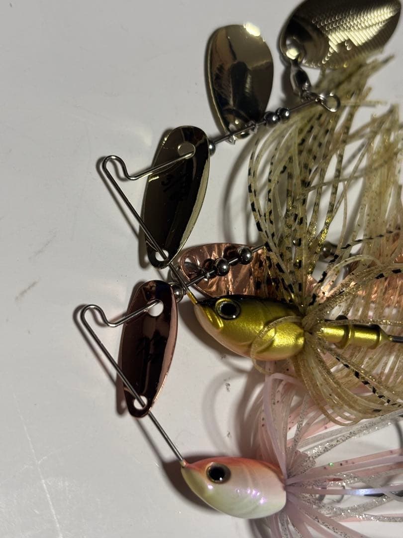 Bottom Up Spinnerbait Set Chibby Bull 3/8 1/4 - Image 2