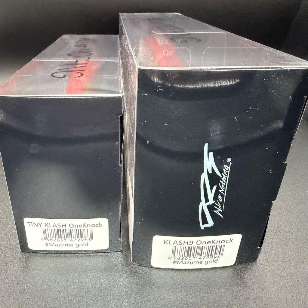 DRT TiNYKLASH KLASH9 Swimbait Set Mazume Gold Freshwater Saltwater - Image 4