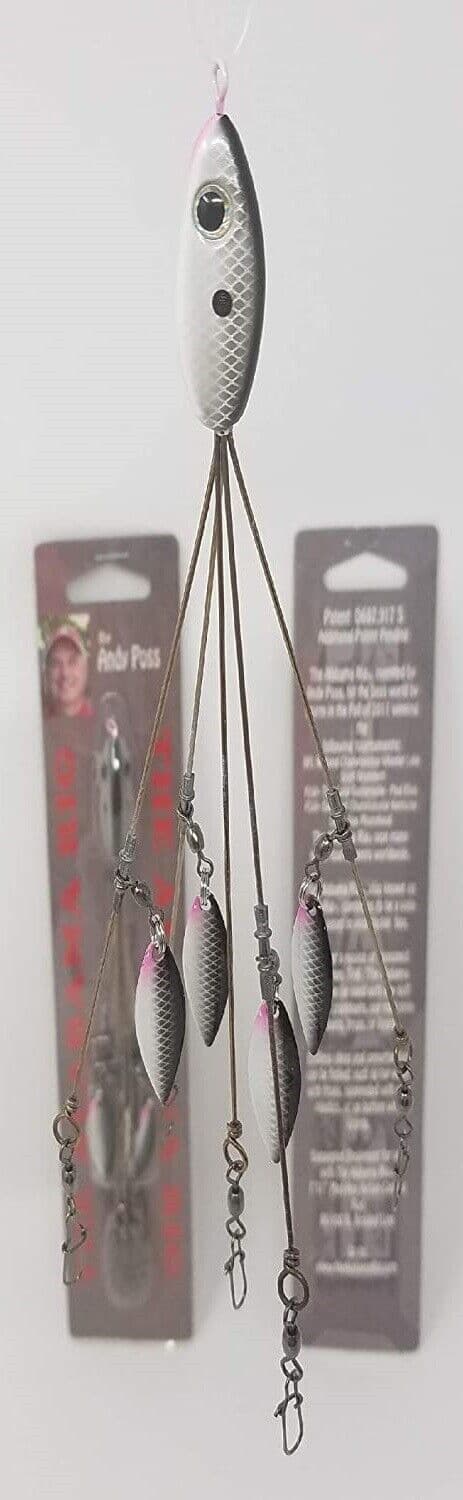 (2) The Alabama Rig Original Andy Poss A-Rig Tennessee Shad Brand New In Pack - Image 1