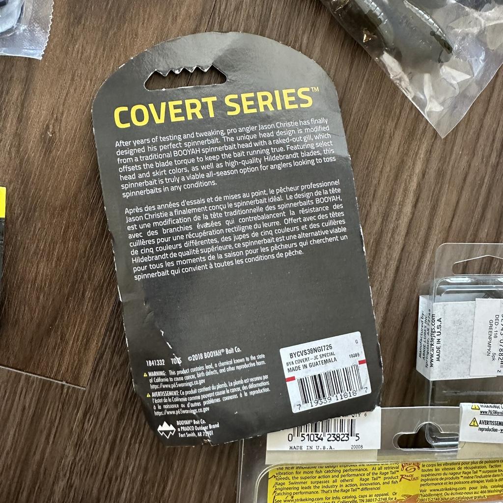 Bass Lure Bundle Lot Of 10 Including Berkley, Net Bait, Booyah, Strike King  NEW - Image 16