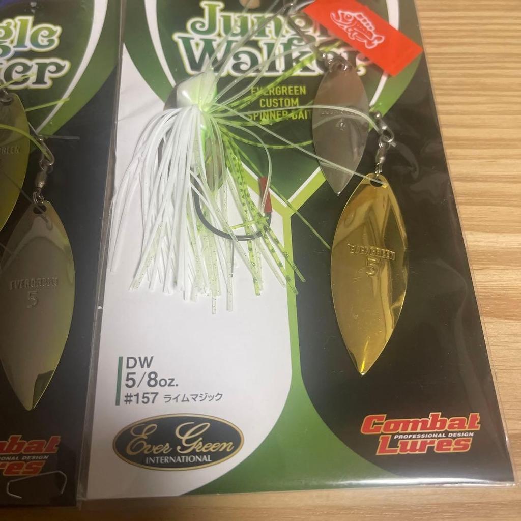 Evergreen Jungle Walker 5/8oz Spinnerbait 3-Color Set, New, Fishing Lure - Image 4