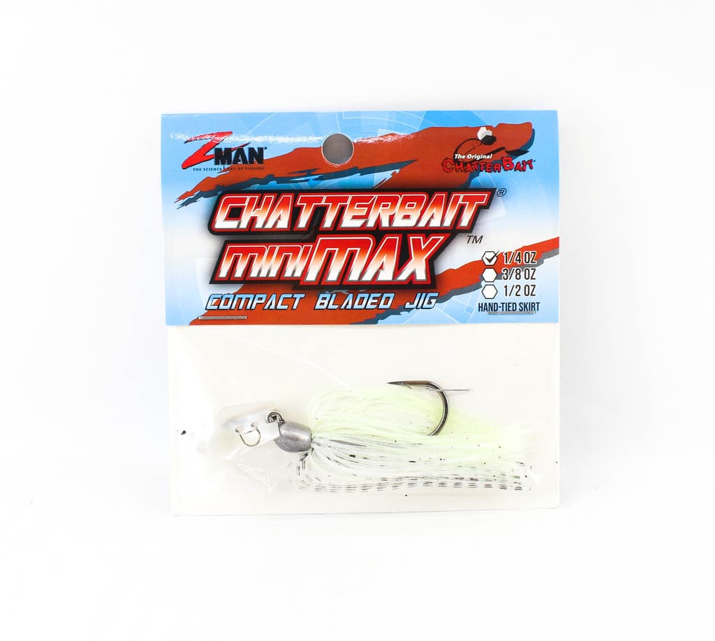 Zman Chatterbait Mini Max Sinking Lure 1/4 Oz Spot Remover (7838) - Image 1