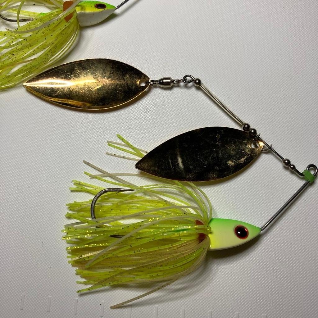 Evergreen Delta Force Spinnerbait 2pcs Hard Lure Small/Large Fishing Bait - Image 6