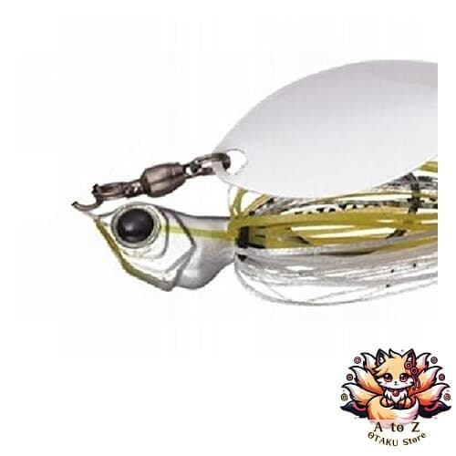 NEW Evergreen Spinnerbait D-Zone Fly Single Willow Leaf 1/4oz Chartreuse Shad - Image 1