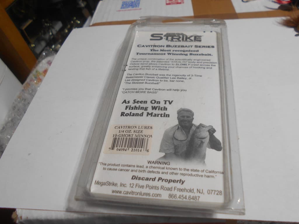 Vintage Cavitron Buzzbait  Lure  Spinbait new old stock - Image 2