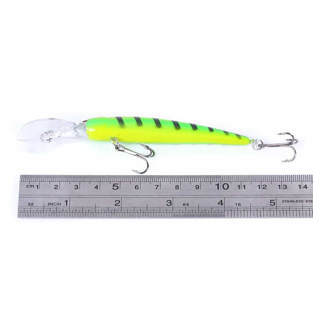 9pcs/set 12.5cm/11g Trolling Bait Minnow Fishing Lure Hook Bass Swimbait Wobbler - Image 7
