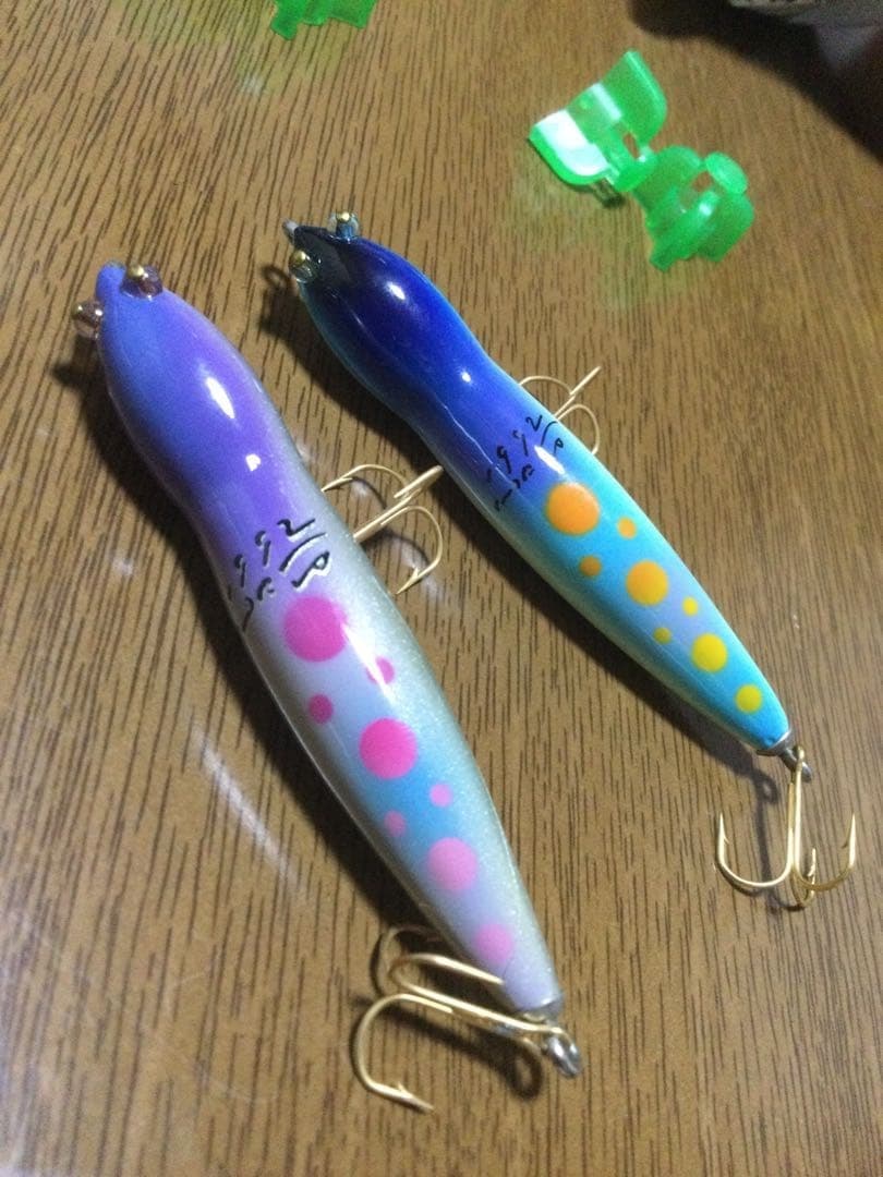 Hatley's Topwater Lures Set of 2 Madagascar Lizards, Unused, Rare - Image 5