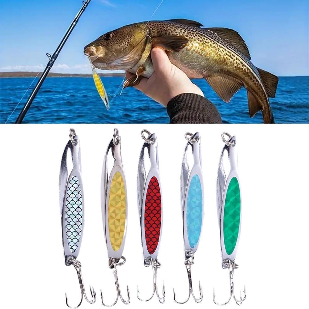 Metal Hard Jigging Casting Swimbait Reusable Lure Colorful Fishing Accessories - Image 10