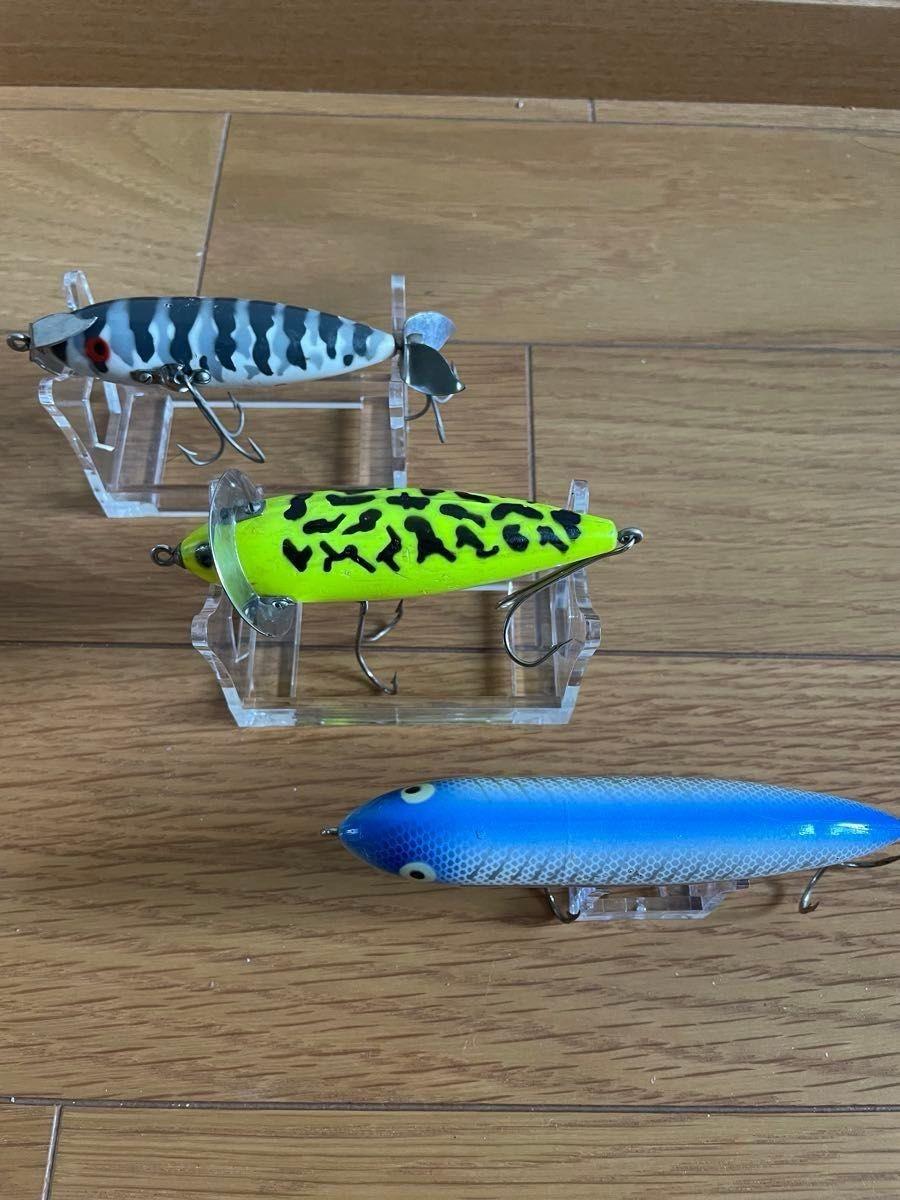 Heddon Balsa 50 and other topwater lures and Owner Trout #3000 Tackle Box Set - Image 8