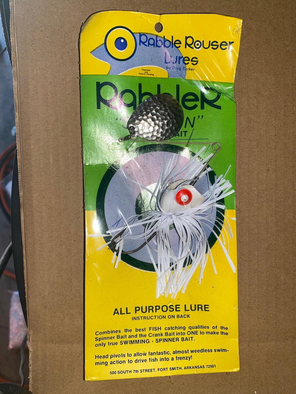 SUPER TUFF FIND!!UNKNOWN FISHING FUN 🤩RABBLE ROUSER SPINNERBAIT  🎣 LURE - Image 10