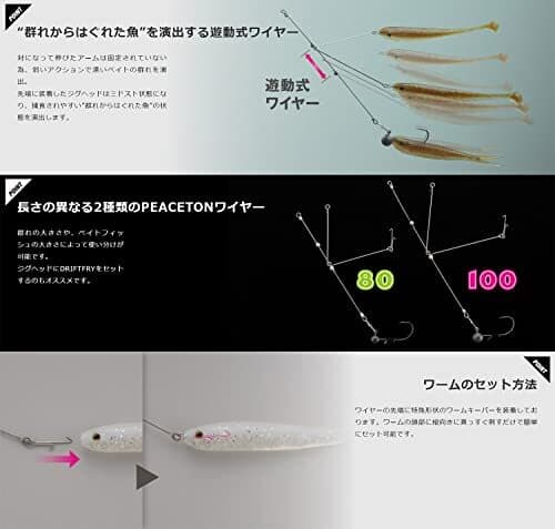 Jackall Spinnerbait Peaceton 80 1.8g Maruhata Silhett Shad - Image 4