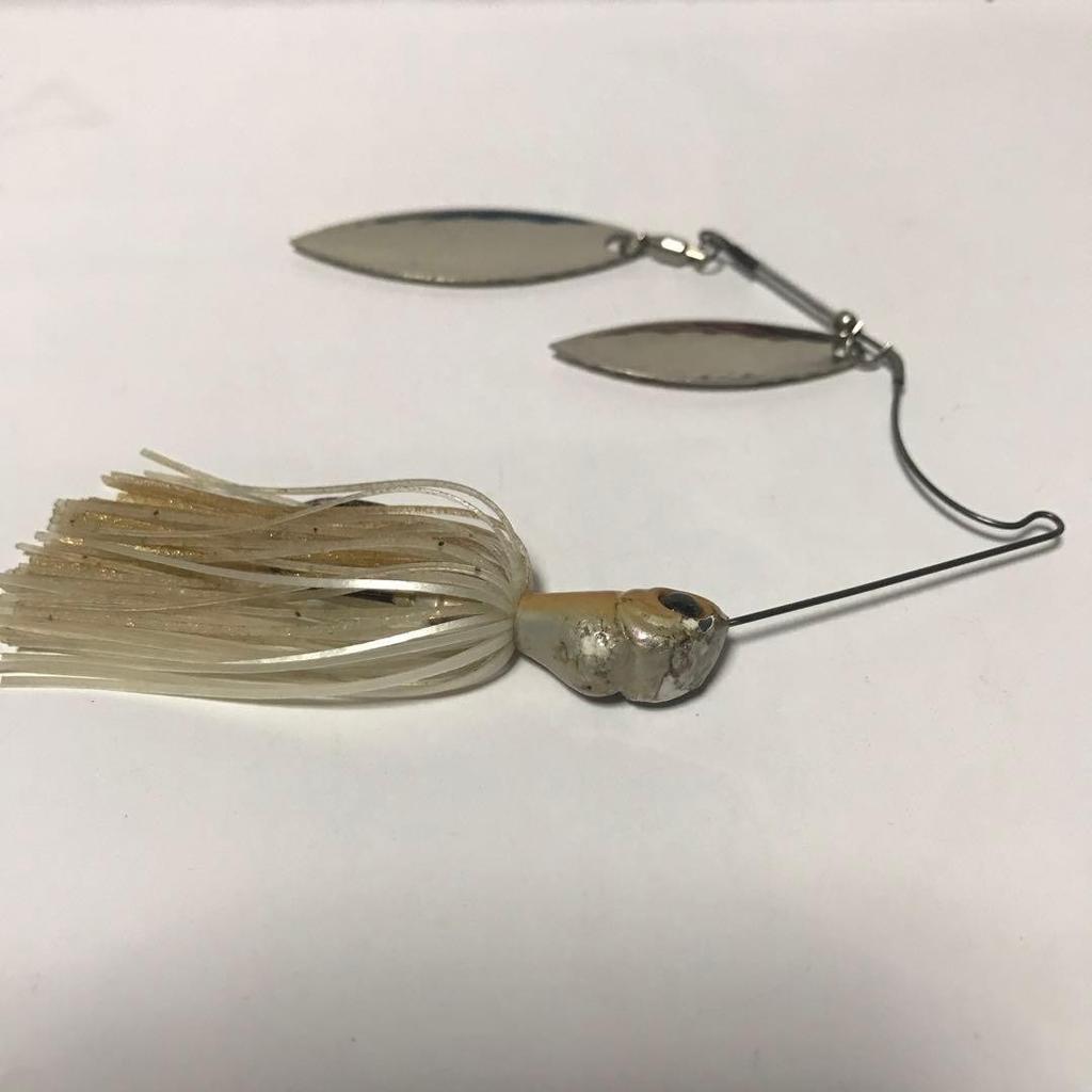 Evergreen D-Zone Spinnerbait Set of 3 Used/Almost New Silver 1/2oz - Image 6