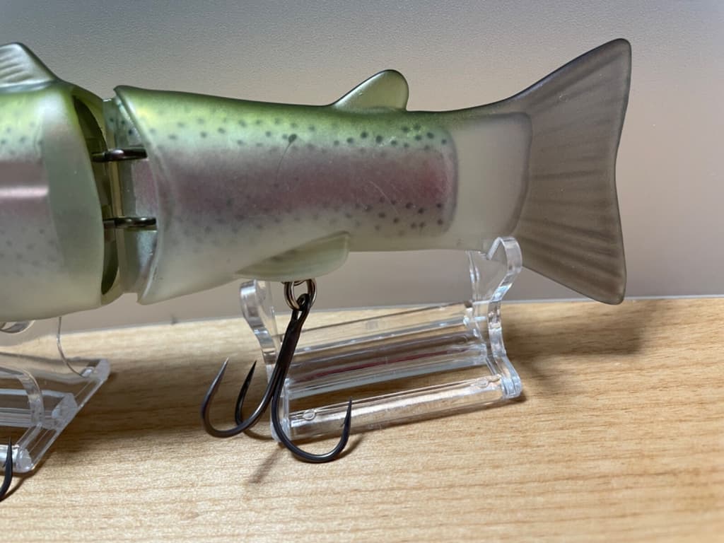 deps new SLIDE SWIMMER 175 ss #12 Rainbow Trout swimbait glidebait fishing lure - Image 4