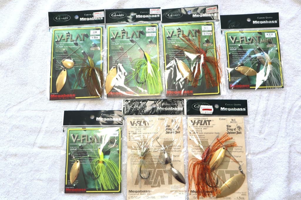 New Megabass V-FLAT V-Flat Mini Near Mint megabass spinnerbait 14-2 - Image 2
