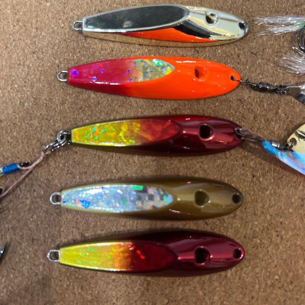 G-6 Gear Lab Micro Flip 60g Tungsten Jig Set for Blue Fish & Offshine - Used - Image 2