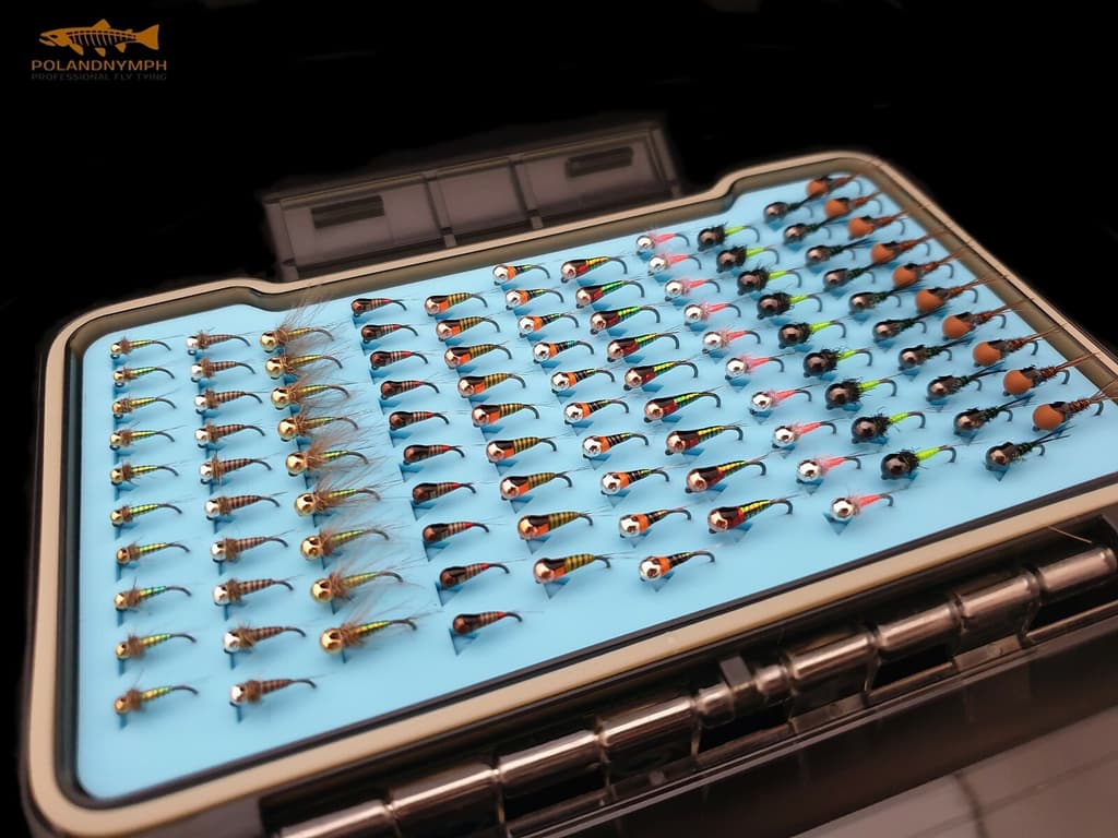 Premuim Box 212 Euro Jig Nymphs size 10,12,14,16,18,20 Hooks - Image 6