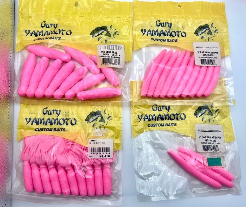 Pink Lure Set Gary Yamamoto Deps One Up Shad - Image 3