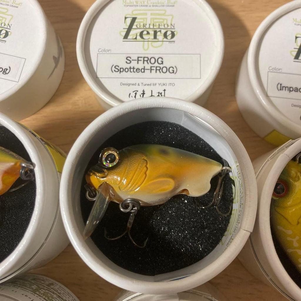 Megabass Griffon Zero Crankbait Set 5pcs Hard Lures Fishing Accessories - Image 3