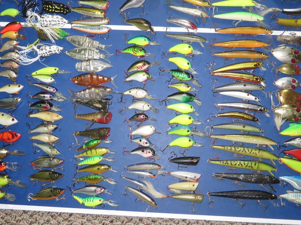 Huge Lot over 250 Lures Cordell Manns Rapala Rebel Strike King Lewis Creek Berkl - Image 5
