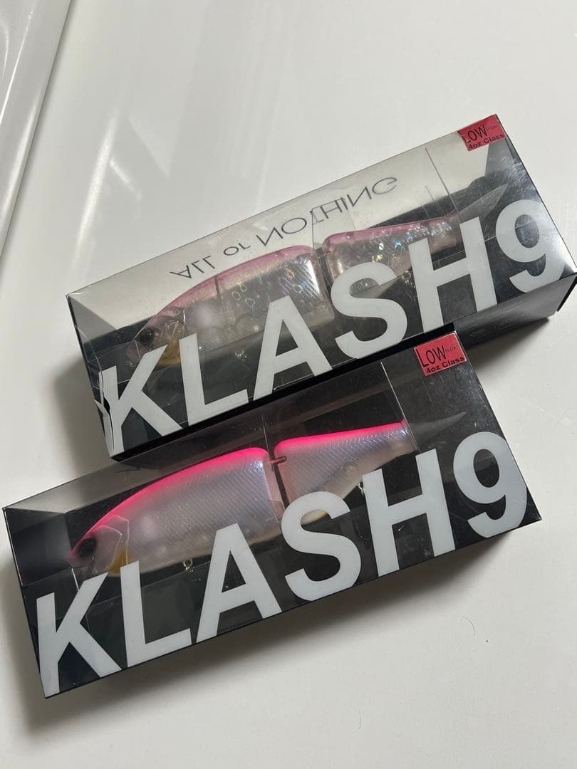 DRT KLASH9 Hasegawa Pink Ver1 & Ver2 Swimbait Big Bait for Bass Fishing - Image 1