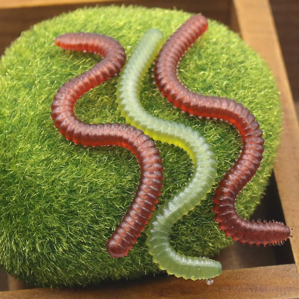 50 PCS Fishing Accessories Artificial Bait Worms Simulation Lures - Image 11