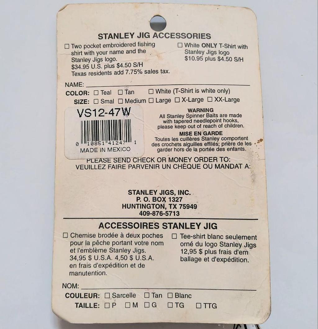 Stanley Vibra Shaft 1/2OZ Spinnerbait Single Willow ③ - Image 2