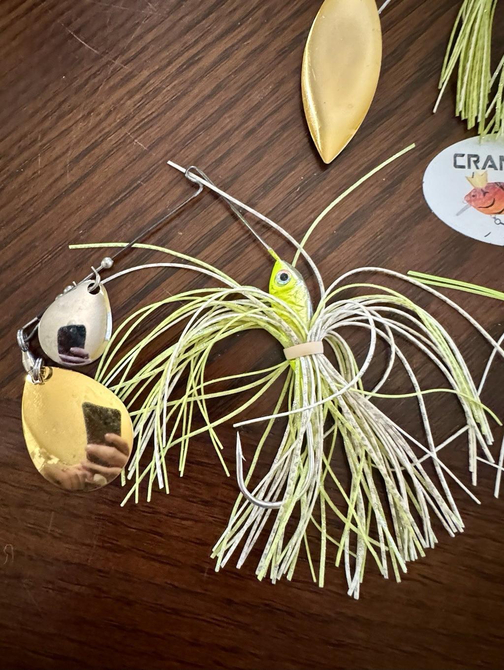 3 Titanium Wire Spinnerbaits Maybe Mann’s Stanley Terminator Strike King Horizon - Image 4