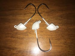 3/4 ounce Pearl True Lock Swimbait Head