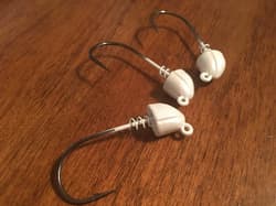 1/2 ounce Pearl True Lock Swimbait Head