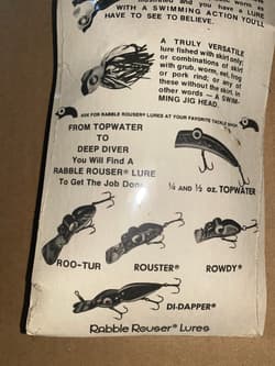 SUPER TUFF FIND!!UNKNOWN FISHING FUN 🤩RABBLE ROUSER SPINNERBAIT  🎣 LURE - Thumbnail 5