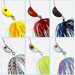 Spinner Baits Fishing Lures Kit,Bass Fishing Lures Spinnerbaits Buzzbait 12pcs - Thumbnail 6