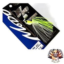 NEW Evergreen Buzzbait Bubble Tornado 3/8oz White Chartreuse #02 - Thumbnail 1