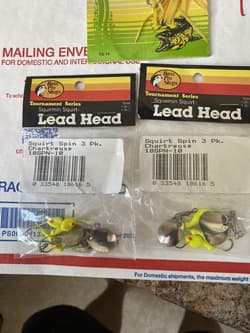 Vintage Johnson Silver Minnow Weedless Wonder  And Extra Fishing Accessories - Thumbnail 6