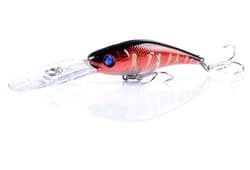7PCS Fishing Lure Minnow 10cm 8g Crankbait Swimbait Artificial Wobblers Trolling - Thumbnail 5