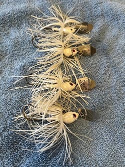 Z-man Chatterbait , lot of 4 , 3/4 and1/2 oz. - Thumbnail 1