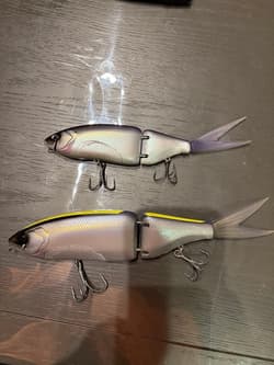 DRT Tiny Crash + Crash 9 Low Combo, #joythief, fishing accessories, used - Thumbnail 1